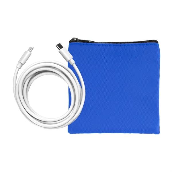 Colorful RPET 6' C to C Cable Set... from ASI 30208 A P Specialties / AP Specialties