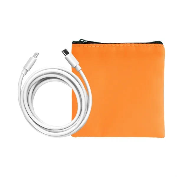 Colorful RPET 6' C to C Cable Set... from ASI 30208 A P Specialties / AP Specialties