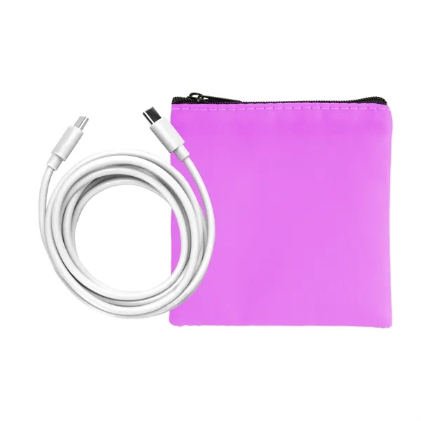 Colorful RPET 6' C to C Cable Set... from ASI 30208 A P Specialties / AP Specialties