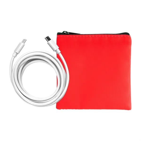 Colorful RPET 6' C to C Cable Set... from ASI 30208 A P Specialties / AP Specialties