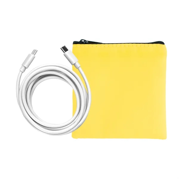 Colorful RPET 6' C to C Cable Set... from ASI 30208 A P Specialties / AP Specialties