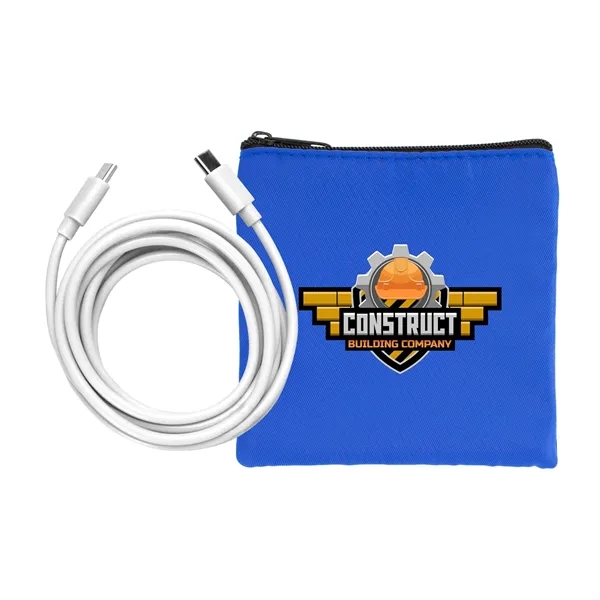 Colorful RPET 6' C to C Cable Set... from ASI 30208 A P Specialties / AP Specialties