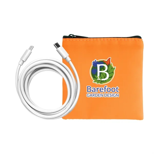 Colorful RPET 6' C to C Cable Set... from ASI 30208 A P Specialties / AP Specialties