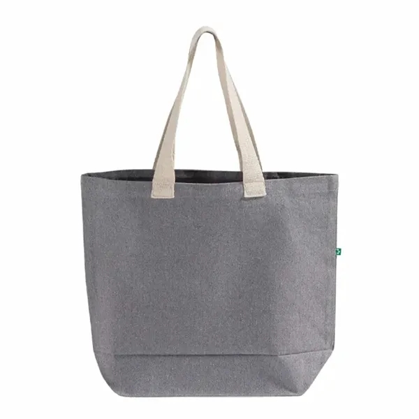 Recycled canvas tote with long handles and reinforced seams... from ASI 67557 LimeLight Ent