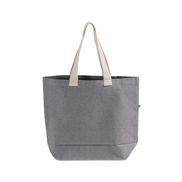 Recycled canvas tote with long handles and reinforced seams... from ASI 67557 LimeLight Ent