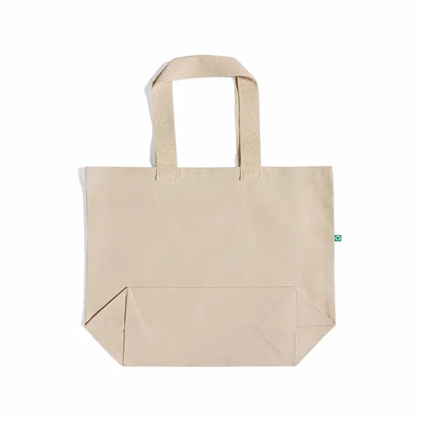 Recycled canvas tote with long handles and reinforced seams... from ASI 67557 LimeLight Ent