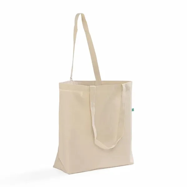 Eco-friendly recycled canvas tote with reinforced seams and fabric handles.... from ASI 67557 LimeLight Ent