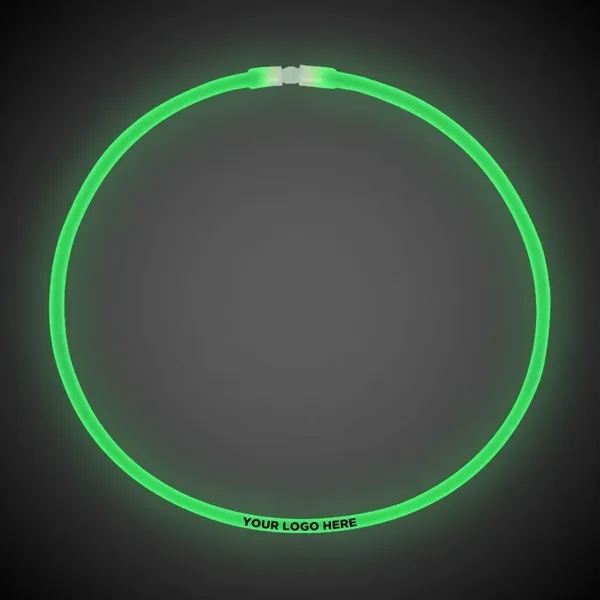 22" glowing necklace available in a variety of vibrant colors.... from ASI 42016 Brighter Promotions Inc