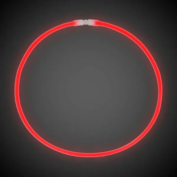 22" glowing necklace available in a variety of vibrant colors.... from ASI 42016 Brighter Promotions Inc