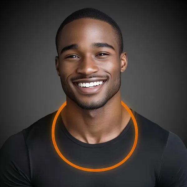 22" glowing necklace available in a variety of vibrant colors.... from ASI 42016 Brighter Promotions Inc