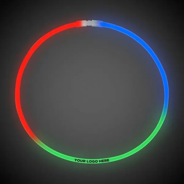 22" glowing necklace available in a variety of vibrant colors.... from ASI 42016 Brighter Promotions Inc