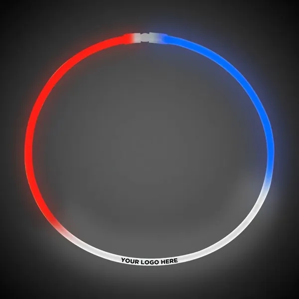22" glowing necklace available in a variety of vibrant colors.... from ASI 42016 Brighter Promotions Inc