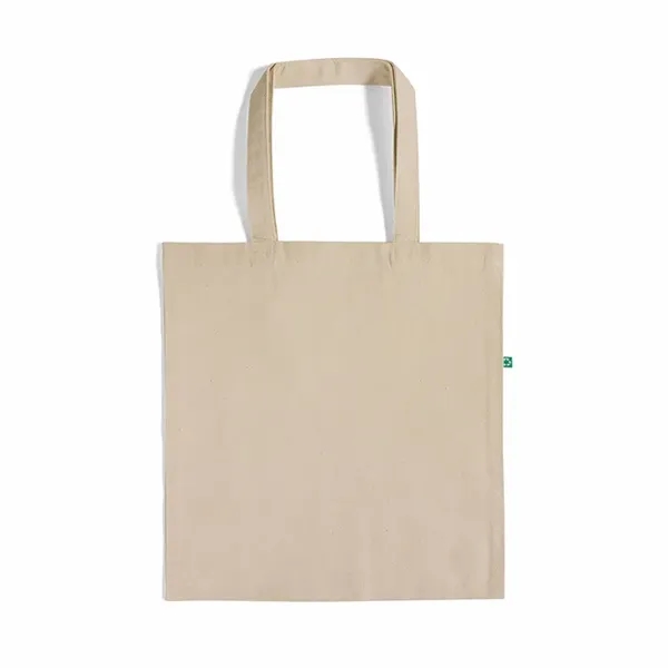 Eco-friendly 10 oz recycled canvas tote with long handles and reinforced... from ASI 67557 LimeLight Ent
