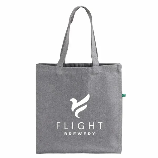Eco-friendly 10 oz recycled canvas tote with long handles and reinforced... from ASI 67557 LimeLight Ent