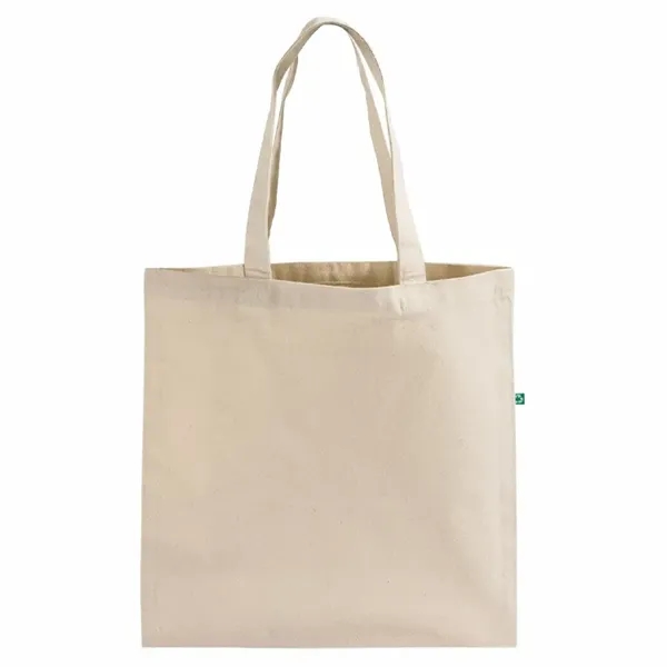 Eco-friendly 10 oz recycled canvas tote with long handles and reinforced... from ASI 67557 LimeLight Ent