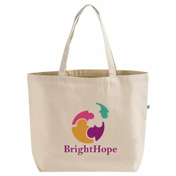Durable recycled canvas tote with reinforced seams. Great for events, shopping,... from ASI 67557 LimeLight Ent