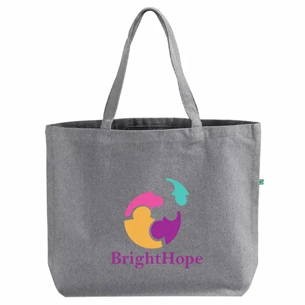 Durable recycled canvas tote with reinforced seams. Great for events, shopping,... from ASI 67557 LimeLight Ent