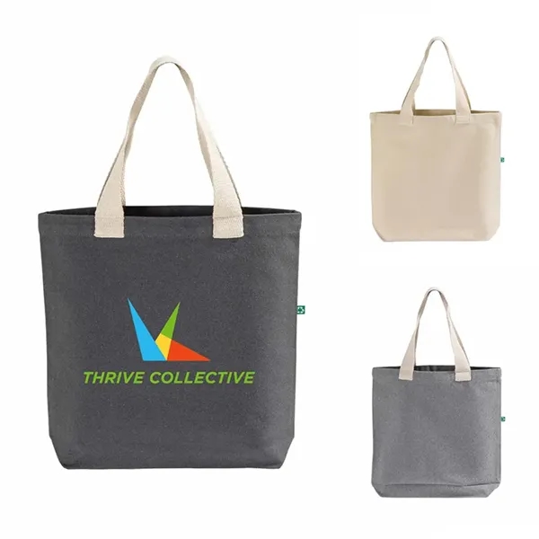 Eco-friendly recycled canvas tote with reinforced seams. Perfect for errands, school,... from ASI 67557 LimeLight Ent