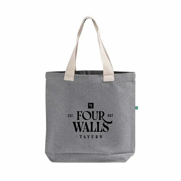 Eco-friendly recycled canvas tote with reinforced seams. Perfect for errands, school,... from ASI 67557 LimeLight Ent