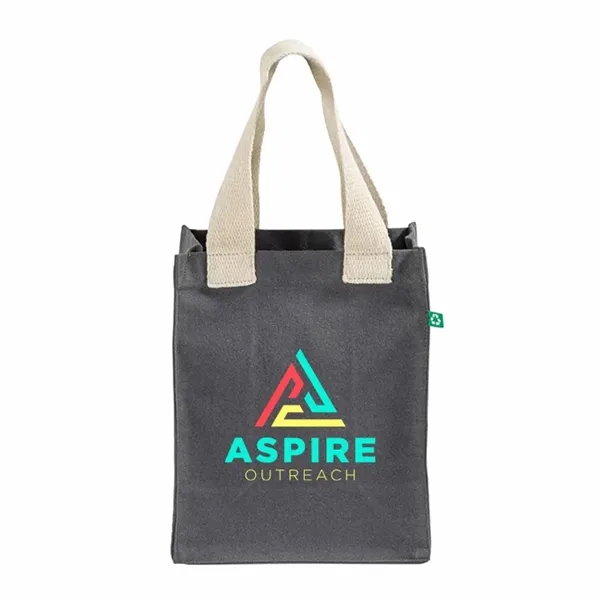 Recycled canvas tote with reinforced seams and short handles. Ideal for... from ASI 67557 LimeLight Ent