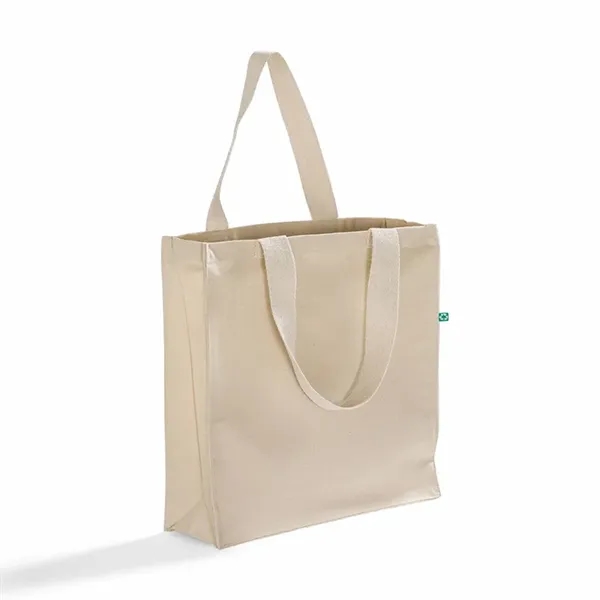 Heavy recycled canvas tote with reinforced seams. Perfect for daily use,... from ASI 67557 LimeLight Ent