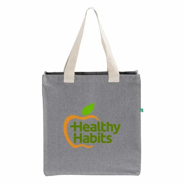 Heavy recycled canvas tote with reinforced seams. Perfect for daily use,... from ASI 67557 LimeLight Ent