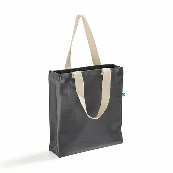 Heavy recycled canvas tote with reinforced seams. Perfect for daily use,... from ASI 67557 LimeLight Ent