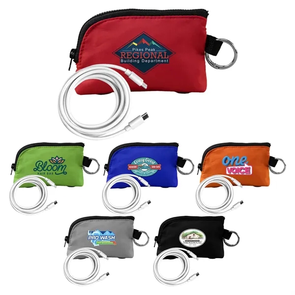 Zip Around 6' C to C Cable Pouch... from ASI 30208 A P Specialties / AP Specialties