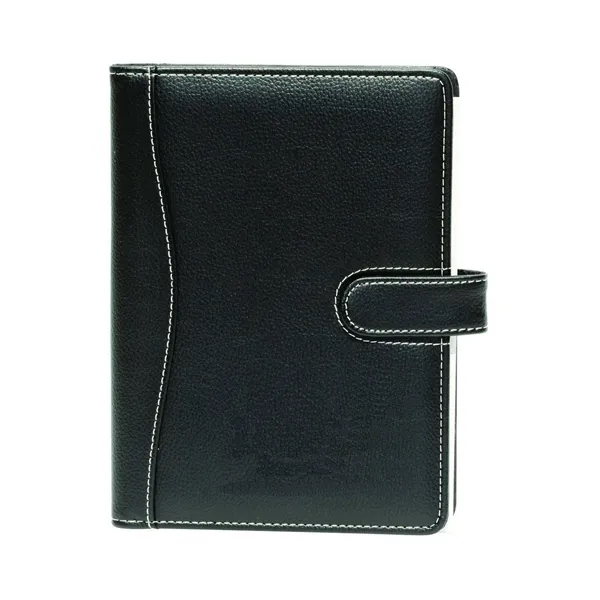 PVC junior size padfolio with snap closure, inside flap pocket, pen... from ASI 68507 The Magnet Group / Perfect Line