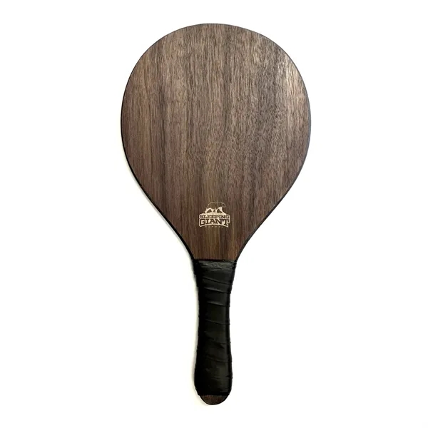 Paddleball set with two wooden paddles, two rubber balls and drawstring... from ASI 68507 The Magnet Group / Innovations by Magnet™
