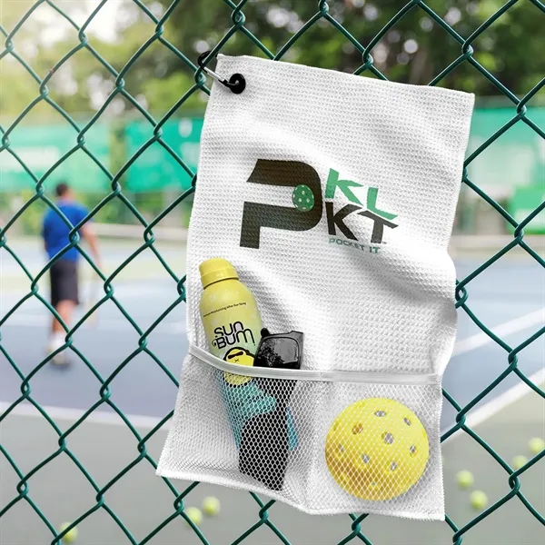 Pickle Pocket Waffle Towel... from ASI 68507 The Magnet Group