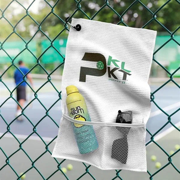 Pickle Pocket Waffle Towel... from ASI 68507 The Magnet Group