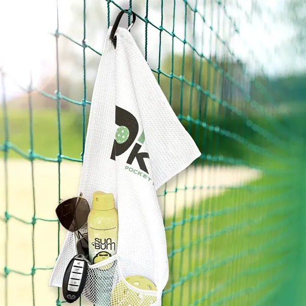 Pickle Pocket Waffle Towel... from ASI 68507 The Magnet Group