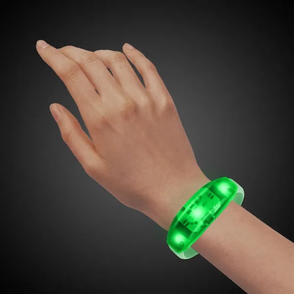 Sound activated silicone bracelet with LED lights.... from ASI 42016 Brighter Promotions Inc / Chemical Light™