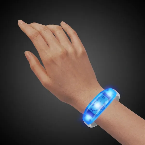 Sound activated silicone bracelet with LED lights.... from ASI 42016 Brighter Promotions Inc / Chemical Light™
