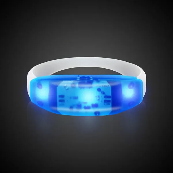Sound activated silicone bracelet with LED lights.... from ASI 42016 Brighter Promotions Inc / Chemical Light™