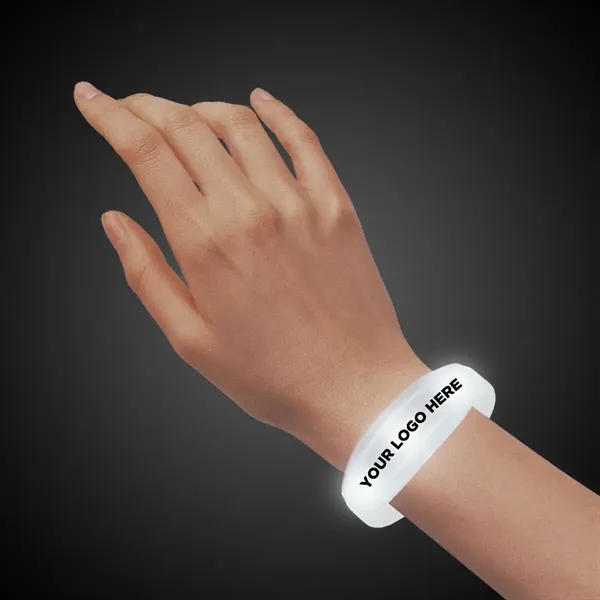 Sound activated silicone bracelet with LED lights.... from ASI 42016 Brighter Promotions Inc / Chemical Light™