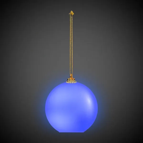 3"plastic Christmas ornament with color-changing LED lights.... from ASI 42016 Brighter Promotions Inc / Chemical Light™ Liquid Light