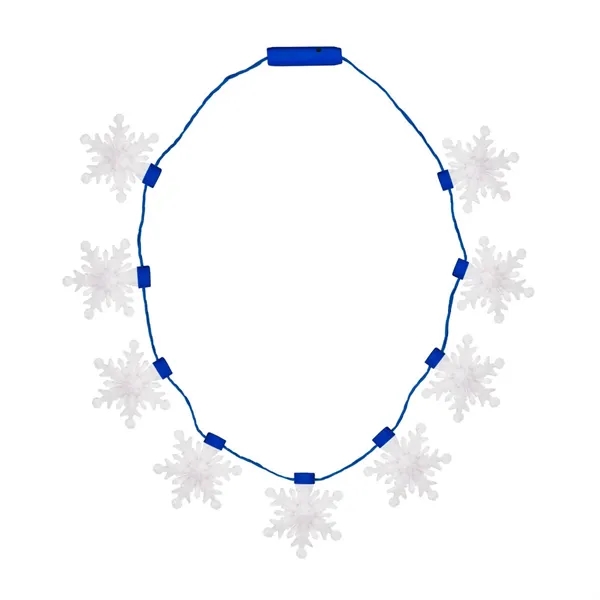 31" LED light up snowflake necklace... from ASI 42016 Brighter Promotions Inc