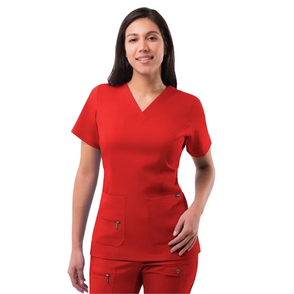 Adar Pro Women's Elevated V-Neck Scrub Top... from ASI 86018 Scrub Authority / Uniform Stores