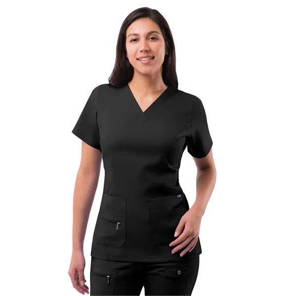 Adar Pro Women's Elevated V-Neck Scrub Top... from ASI 86018 Scrub Authority / Uniform Stores