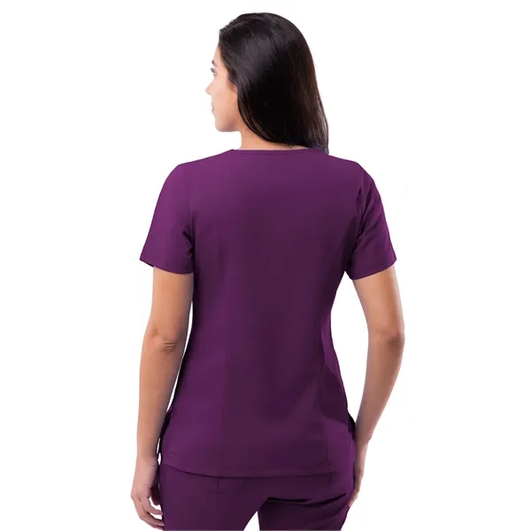 Adar Pro Women's Elevated V-Neck Scrub Top... from ASI 86018 Scrub Authority / Uniform Stores