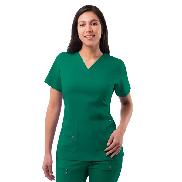Adar Pro Women's Elevated V-Neck Scrub Top... from ASI 86018 Scrub Authority / Uniform Stores