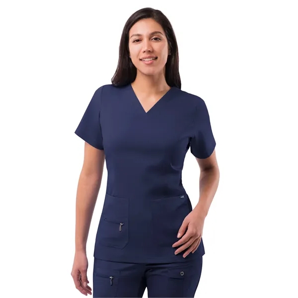 Adar Pro Women's Elevated V-Neck Scrub Top... from ASI 86018 Scrub Authority / Uniform Stores