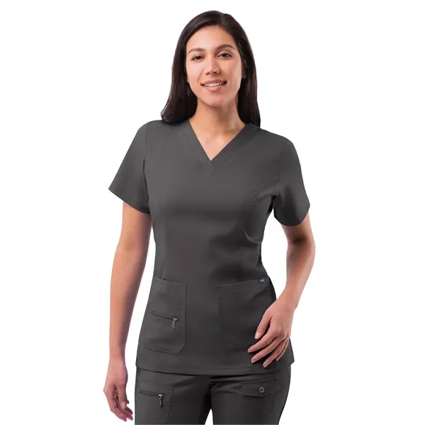 Adar Pro Women's Elevated V-Neck Scrub Top... from ASI 86018 Scrub Authority / Uniform Stores
