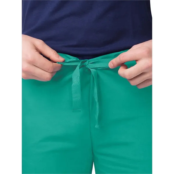 Adar Universal Unisex Natural-Rise Drawstring Tapered Leg Pants... from ASI 86018 Scrub Authority / Uniform Stores