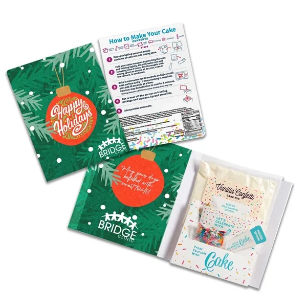 Cake in a card with microwavable cake and frosting.... from ASI 63549 Jornik Manufacturing Corp / Jornik