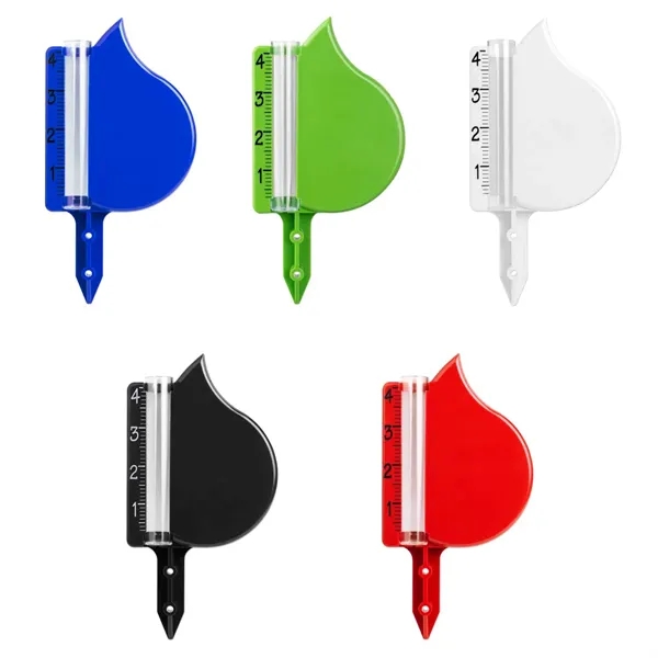 plastic garden rain gauge plus 1 color pad print imprint on... from ASI 37218 Athena Promo (tm)
