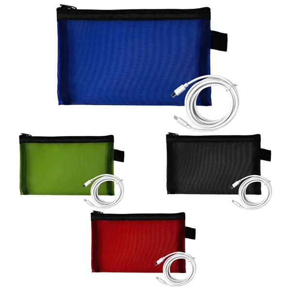 Large Mesh 6' C to C Cable Set... from ASI 30208 A P Specialties / AP Specialties