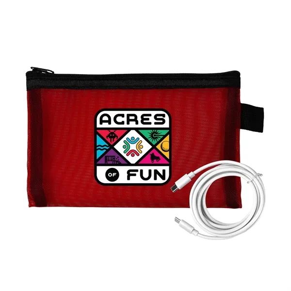 Large Mesh 6' C to C Cable Set... from ASI 30208 A P Specialties / AP Specialties